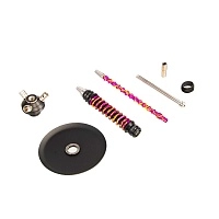 Фото 3 Кальян MAMAY CUSTOMS Coilovers MINI анод. фиолетово-золотой (без колбы) 