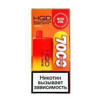 Фото  HQD Cuvie BAR Холодный черный чай со смородиной и лимоном (7000 затяжек) 