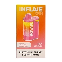 Фото  INFLAVE SPIN Гавайская свежесть (8000 затяжек) 