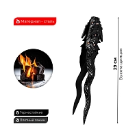 Фото 1 Щипцы DRAGON Black 