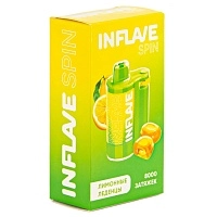Фото  INFLAVE SPIN Лимонные леденцы (8000 затяжек) 