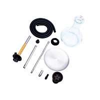 Фото 3 Кальян Fox Little + колба (прозрачная) 