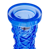 Фото 2 Колба Vessel Glass Колокол Кристалл голубой 