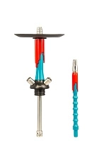 Фото 1 Кальян MAMAY CUSTOMS Flow м.волна-красный (без колбы) 