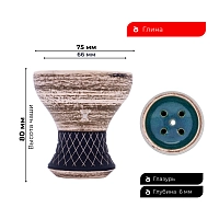 Фото 1 Чаша ALPHA BOWL - Turk Design (Forest) 