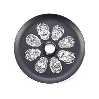 Фото 2 Кальян MAMAY CUSTOMS Coilovers MINI чёрно-белый (без колбы) 9 