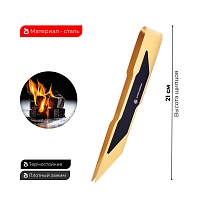 Фото 3 Щипцы Alpha Hookah Tongs - SPECIAL ORO Gold 