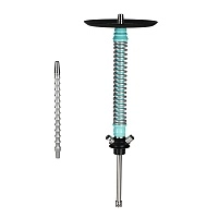 Фото 1 Кальян MAMAY CUSTOMS Coilovers мята-хром (грав. Калиграфия) (без колбы) 