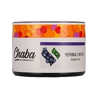 Фото  Chaba Blueberry Mint Nicotine Free 40 г 