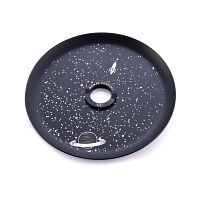 Фото 2 Кальян MAMAY CUSTOMS Coilovers MINI оранжево-чёрный (без колбы) гр. космос 