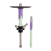 Фото 1 Кальян MAMAY CUSTOMS Flow фисташка/сирень (без колбы) 