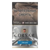 Фото  Табак курительный тонкорезаный CORSAR OF THE QUEEN ZWARE 35гр 