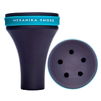 Фото 1 Чашка Mexanika Fancy (чёрная с голубым) 