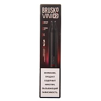 Фото  BRUSKO VINI X2 Клубника (2800 затяжек) 