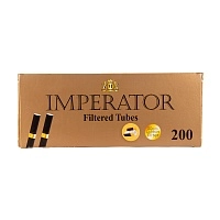 Фото  Гильзы сигаретные с фильтром IMPERATOR BLACK 84x20мм (200шт) 