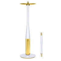 Фото 5 Кальян UNION Argument PVD белый 