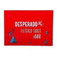 Фото  Гильзы сигаретные с фильтром DESPERADO 84x15мм (500шт) 
