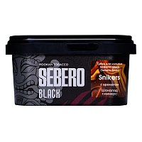 Фото  SEBERO Black с ароматом Сникирс (Snikers), 200 гр. 