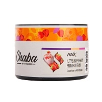Фото  Chaba Mix с ароматом Клубничный милкшейк (Strawberry Milkshake), 40гр. 
