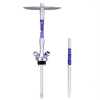 Фото 1 Кальян UNION Fibonacci акрил фиолетовый II (без колбы) 