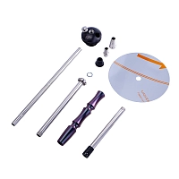 Фото 4 Кальян DSH ECO Blue-Black Chameleon (без колбы) 