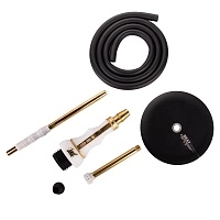 Фото 2 Кальян Alpha Hookah Beat White Gold (без колбы) 