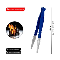 Фото 2 Щипцы Tiny Rubber Blue 