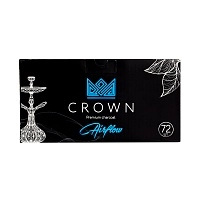 Фото 1 Уголь Crown Airflow кокосовый 72 шт (25 мм) 