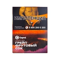 Фото 2 Табак для кальяна "Сарма" Грейпфрутовый Сок 25гр 