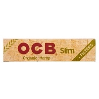 Фото 1 Бумага для самокруток OCB SLIM ORGANIC + FILTERS (32шт) 
