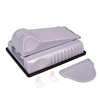 Фото 2 Машинка набивки гильз двойная CHAMP 590034 (серая) 