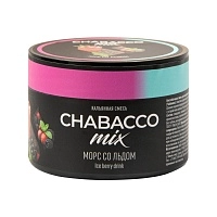 Фото  Chabacco Mix Medium с ароматом Морс со льдом (Ice Berry Drink), 40гр. 