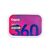 Фото 2 Табак для кальяна "САРМА 360" Лёгкая Виноградная Крем-Сода 120гр 