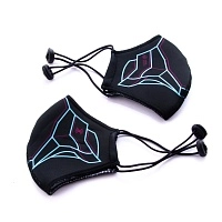 Фото  Защитная маска Alpha Hookah Cyber mask 