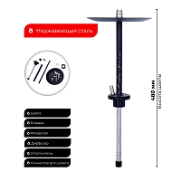 Фото 2 Кальян Tortuga Бриг Cosmos (без колбы) 