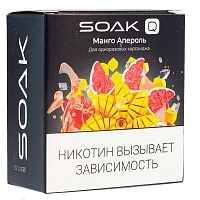 Фото  Картридж SOAK Q Манго апероль (2шт) 