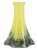 Фото 1 Колба Vessel Glass Пирамида чёрно-жёлтая крошка 