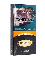 Фото  Сигареты с фильтром HARVEST GOLD Superslims 