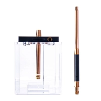 Фото 1 Кальян Hoob Atom Black x Bronze | Комплект Стандарт 