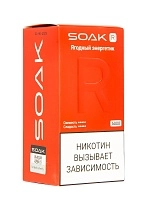 Фото  SOAK R Ягодный энергетик 5000 затяжек 