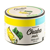 Фото  Chaba Лимон-Мята Nicotine Free 50 г 