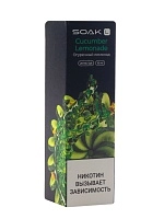 Фото  Жидкость SOAK Cucumber lemonade 10 мл 2 мг 