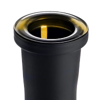 Фото 3 Колба Vessel Glass Крафт полоски жёлтые (1-172) 