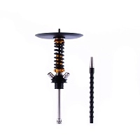 Фото  Кальян MAMAY CUSTOMS Coilover Micro золото-брызги (без колбы) 