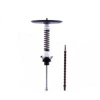 Фото  Кальян MAMAY CUSTOMS Coilovers MINI белый-бронза (без колбы) 