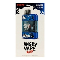Фото  Электронная система BRUSKO Angry Vape Fury 650 mAh (синий) 