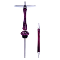 Фото 1 Кальян UNION Sleek акрил Full фиолетово-красный 