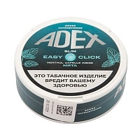 Фото 3 Табак жевательный ADEX ULTRASTRONG SLIM Мята 