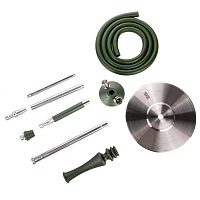 Фото 3 Кальян Hoob Mars Pro mini | Британский гоночный зелёный x Нержавеющая сталь 