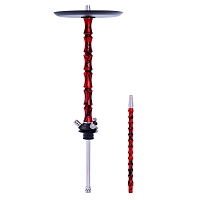 Фото 1 Кальян MAMAY CUSTOMS Asian BIG красный сплеш (без колбы) 